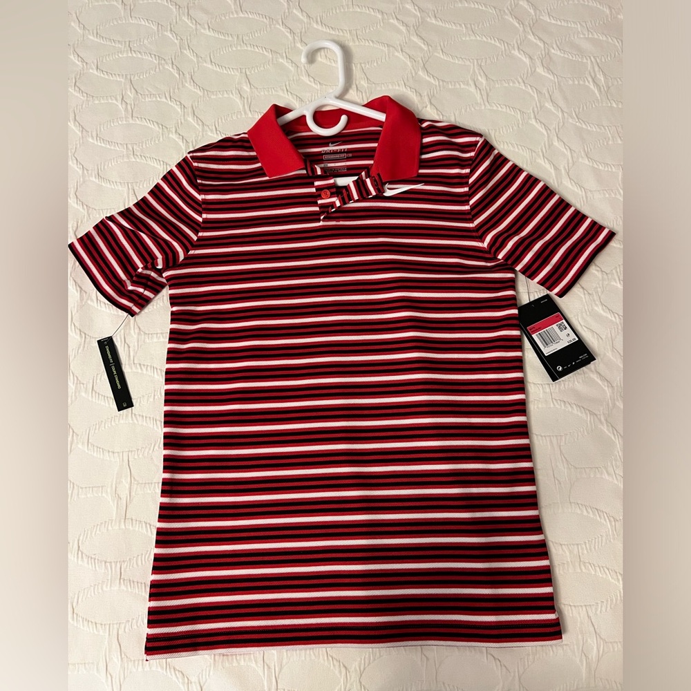 NWT Boys Nike Dri-Fit Golf Shirt